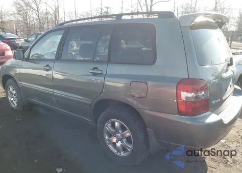 2007 Toyota Highlander V6 из США, поврежденный, VIN JTEHP21A270211210